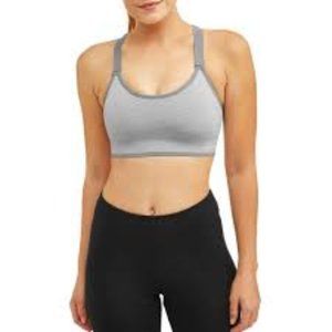 Avia Womens Seamless Moisture Wicking Keyhole Sports Bra, Style AV18198